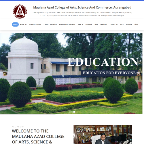 Maulana Azad College - Project Showcase