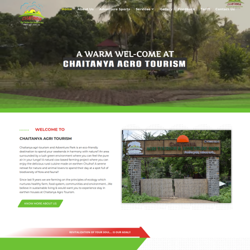 CHAITANYA AGRO TOURISM - Portfolio Item