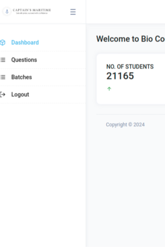 captains maritime - Portfolio Item