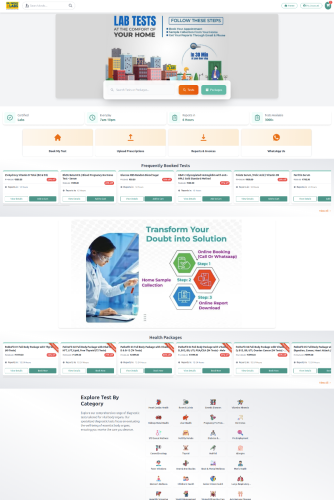 Dr. Patho Labs & Diagnostics - Portfolio Item